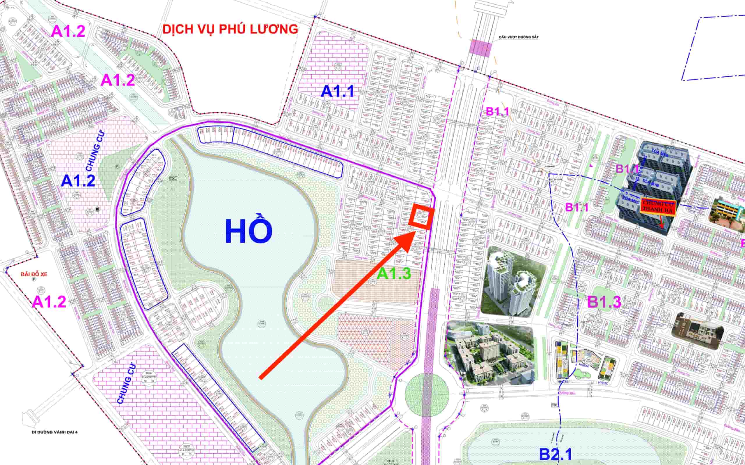 bán liền kề thanh hà a1.3 liền kề 1
