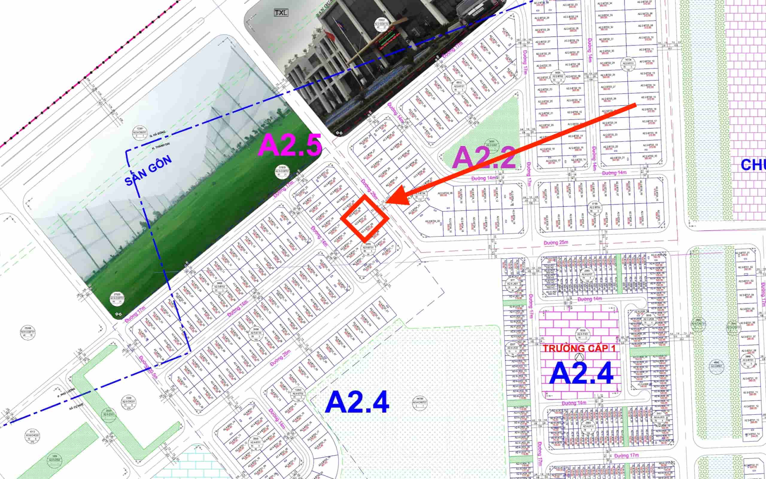 bán biệt thự thanh hà a2.5 biệt thự 1