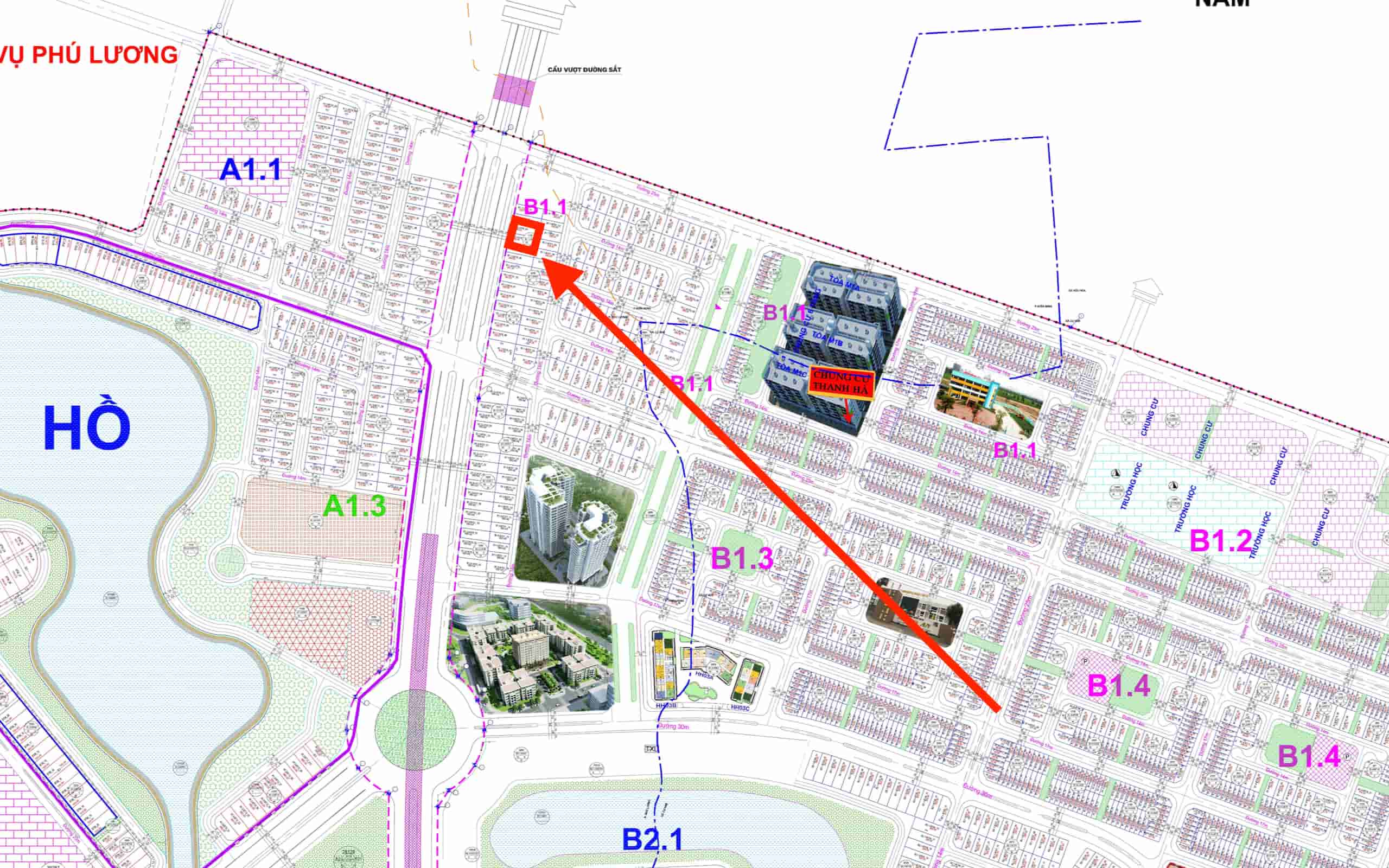 bán shophouse thanh hà b1.1 liền kề 19