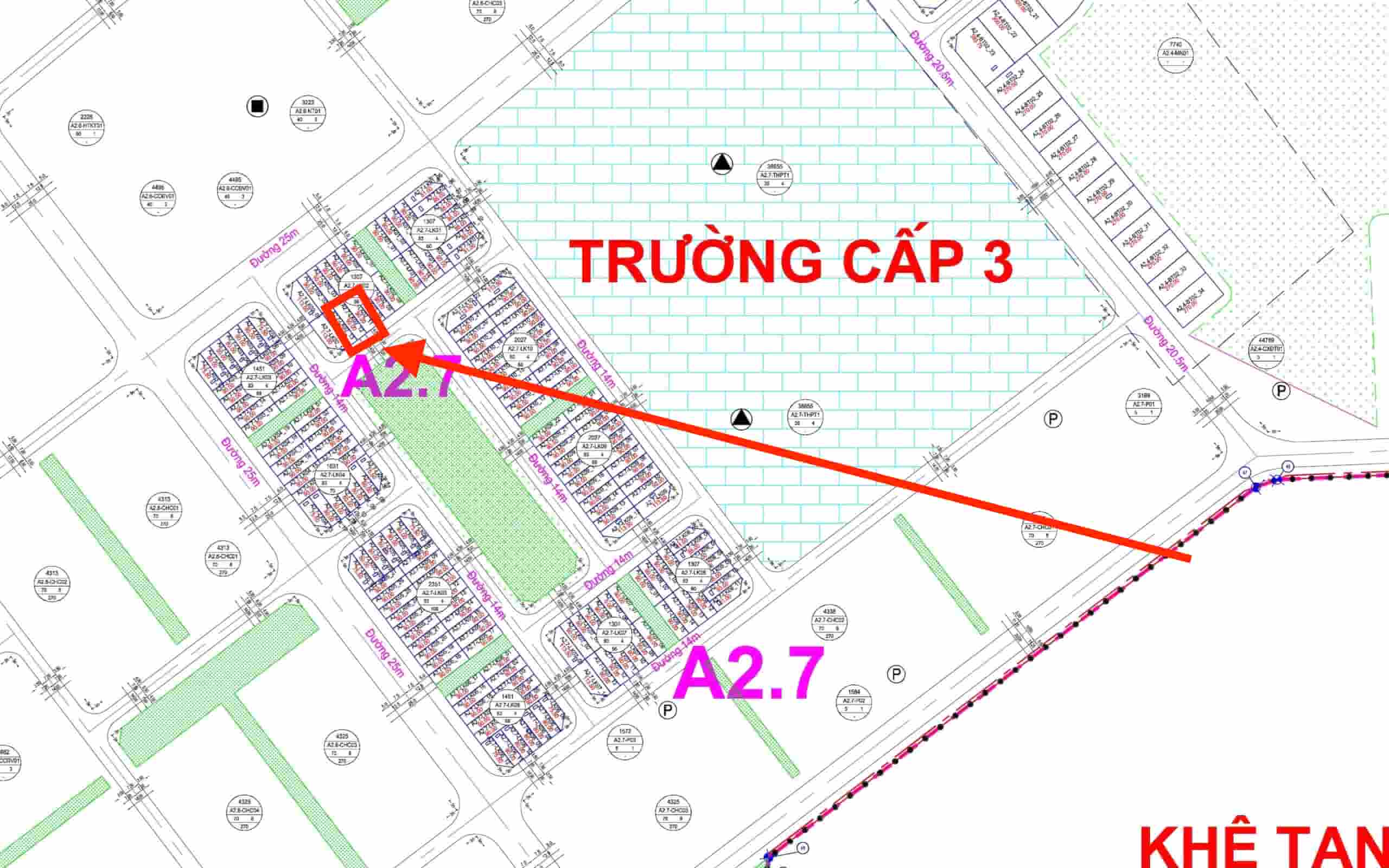 liền kề thanh hà a2.7 liền kề 2