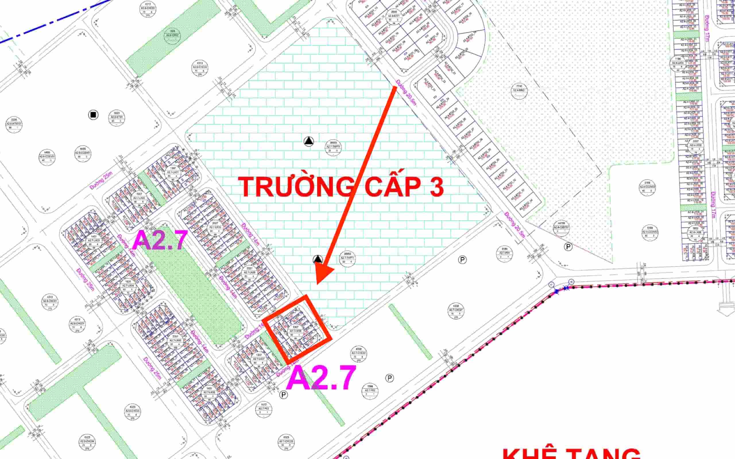 liền kề thanh hà a2.7 liền kề 8