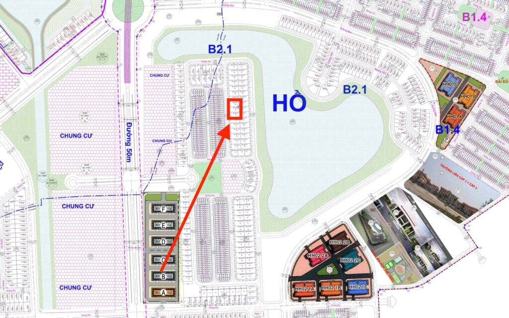 bán biệt thự thanh hà b2.1 biệt thự 14