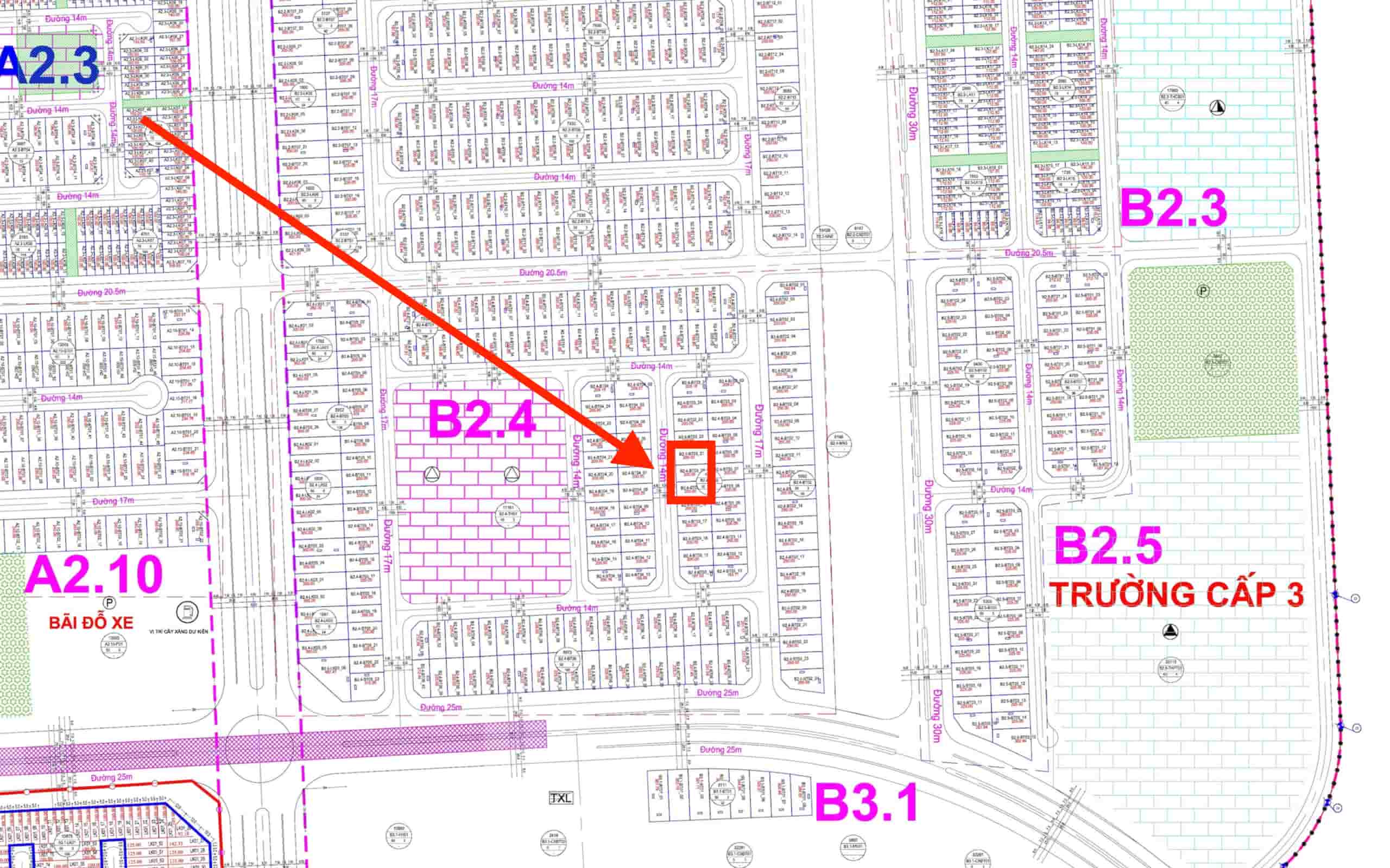 biệt thự thanh hà b2.4 biệt thự 3