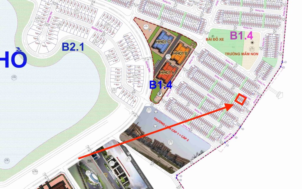 bán liền kề thanh hà b1.4 liền kề 30 giá rẻ