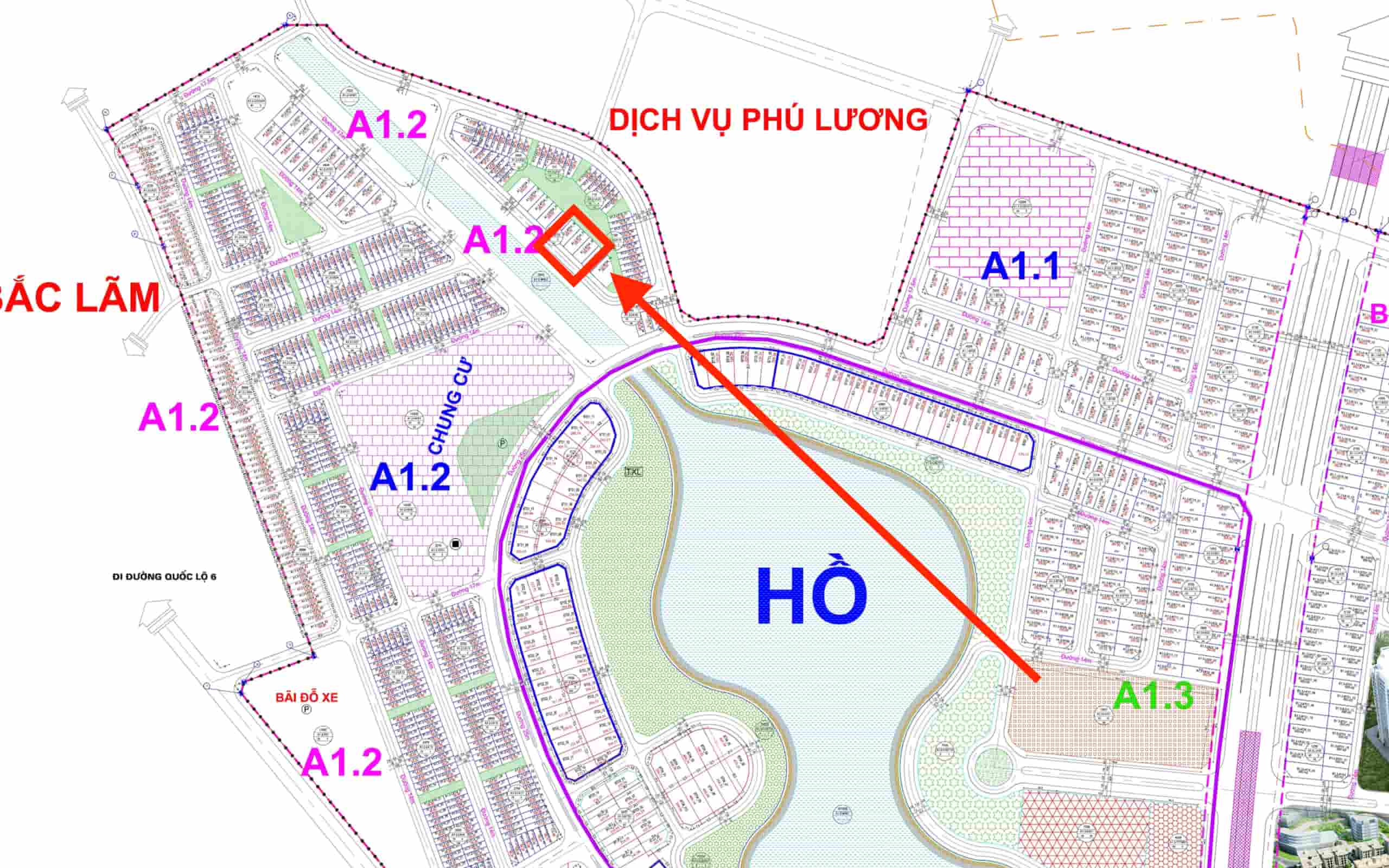 biệt thự thanh hà a1.2 biệt thự 4