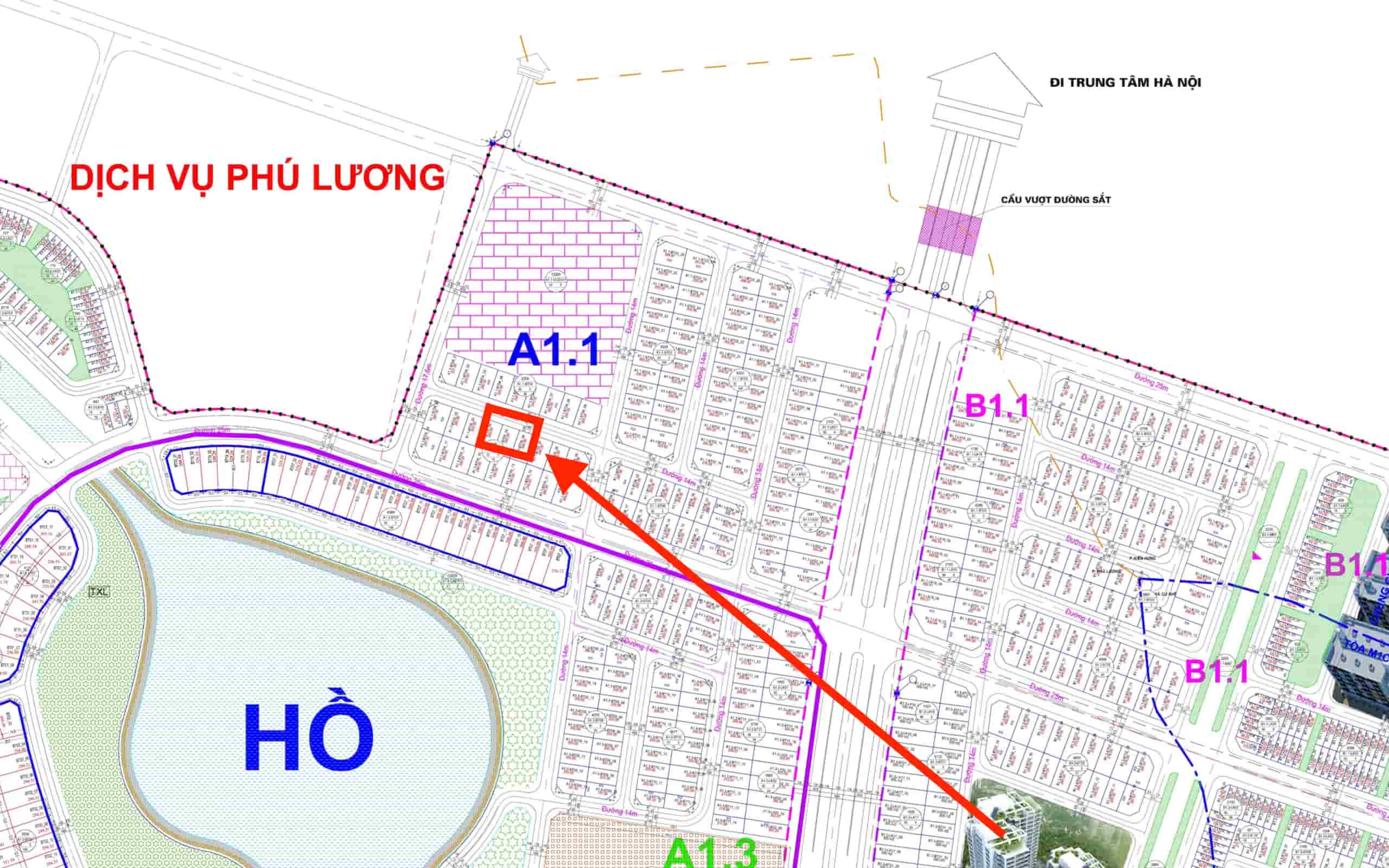 biệt thự thanh hà a1.1 biệt thự 5