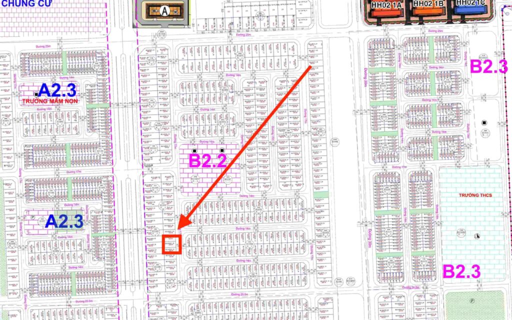 bán biệt thự thanh hà b2.2 biệt thự 7