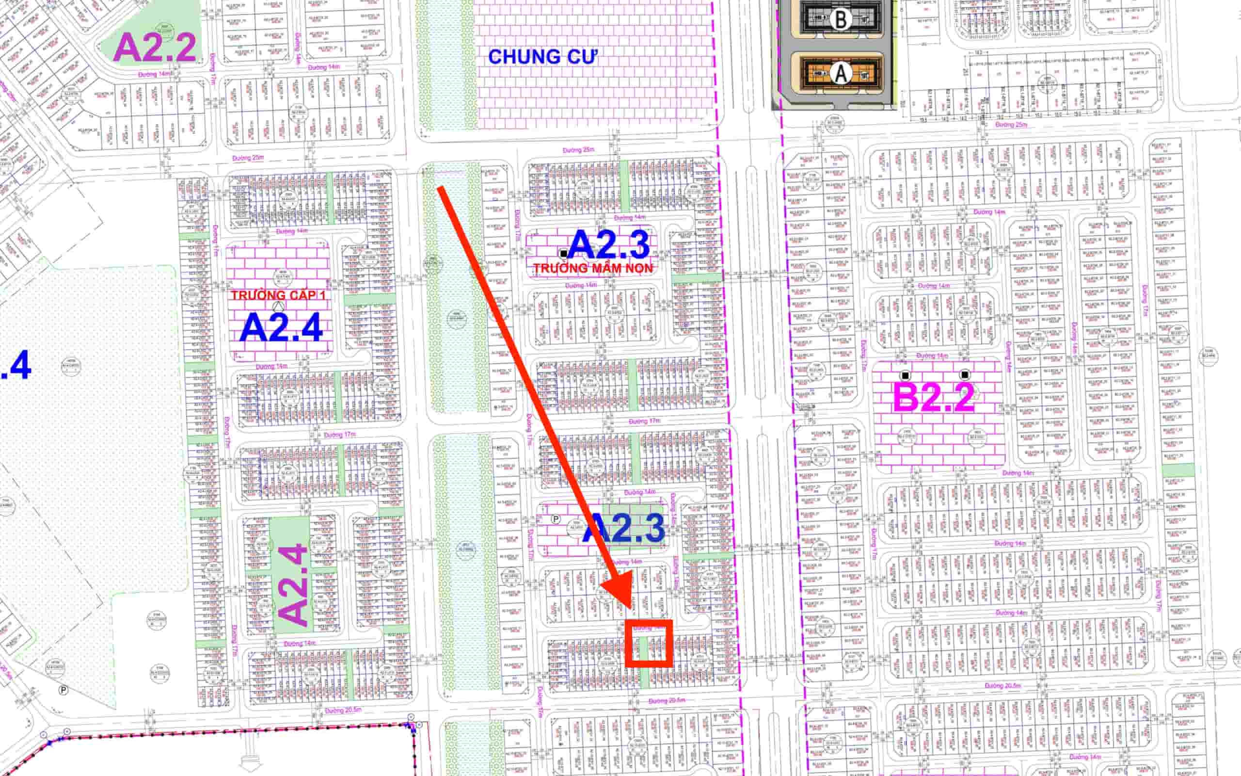 bán liền kề thanh hà a2.3 liền kề 7