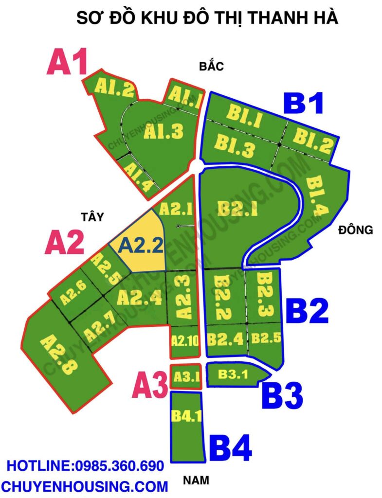 biệt thự thanh hà a2.2
