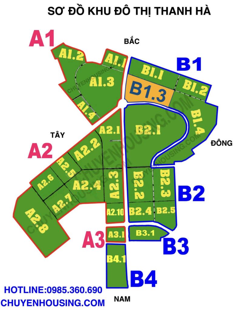 liền kề thanh hà b1.3