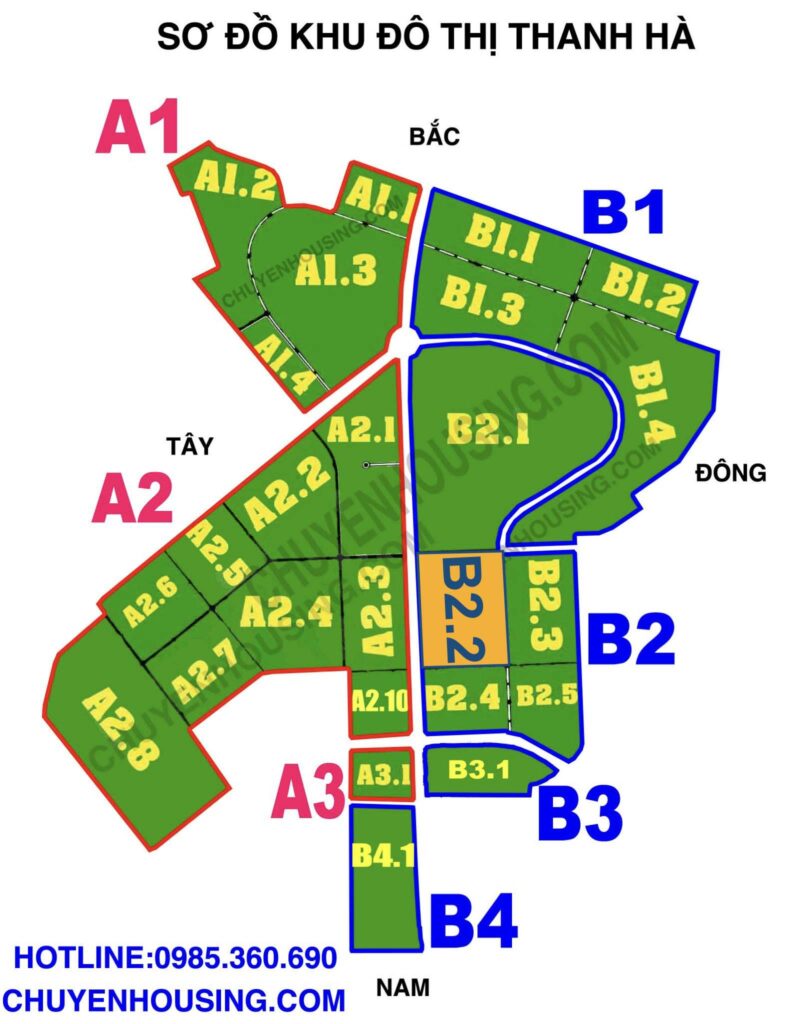 biệt thự thanh hà b2.2