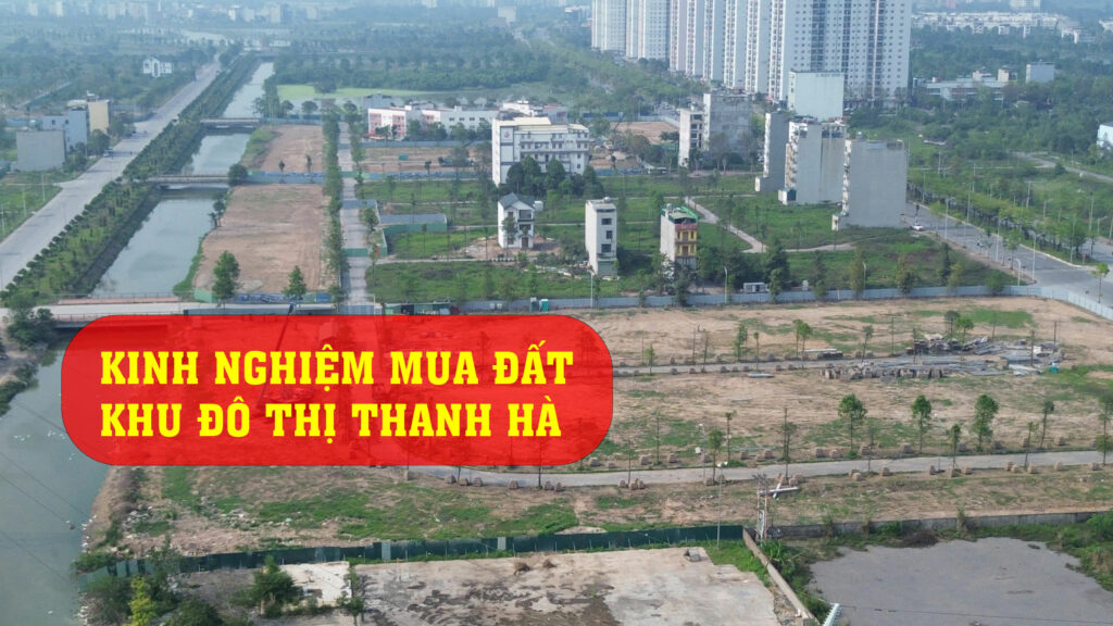 mua đất thanh hà lần đầu