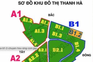 phân khu khu đô thị thanh hà