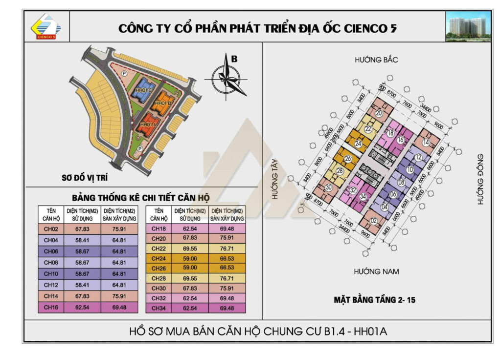 chung cư thanh hà hh01