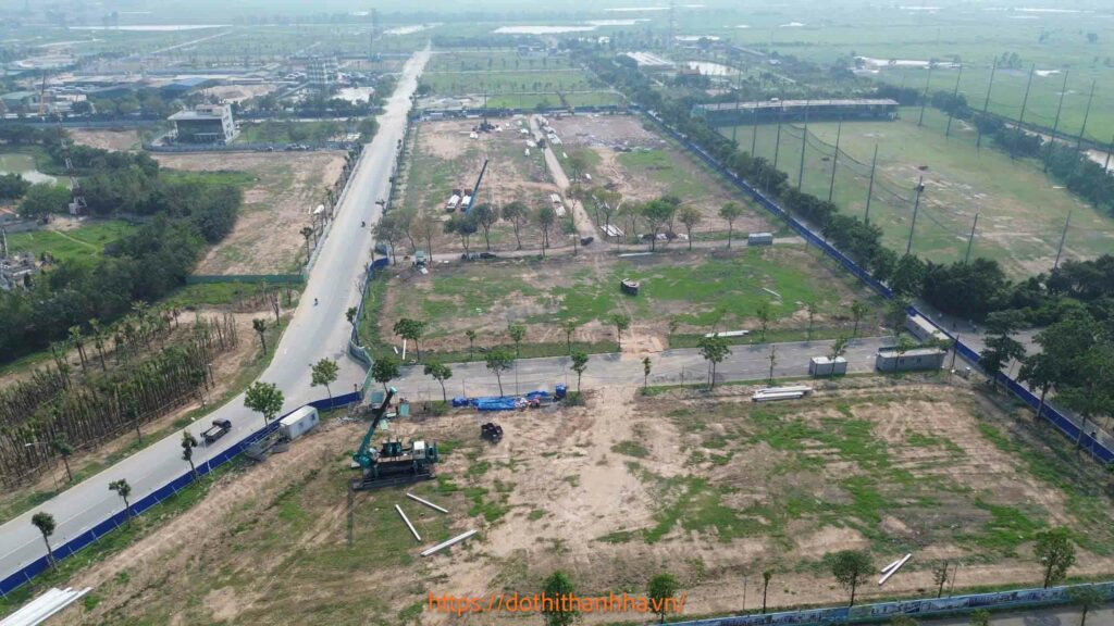 tiến độ khu đô thị thanh hà a2