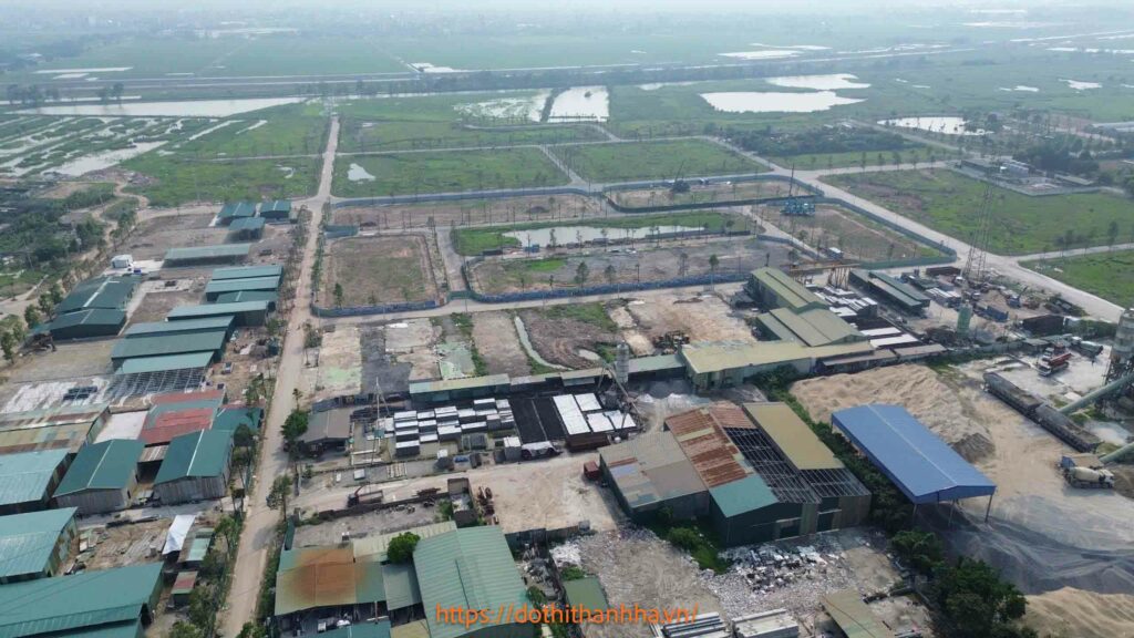 tiến độ khu đô thị thanh hà