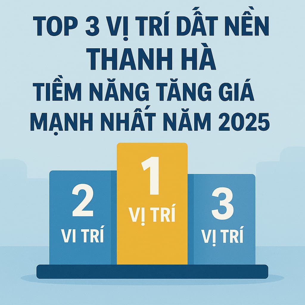 đất nền thanh hà tiềm năng