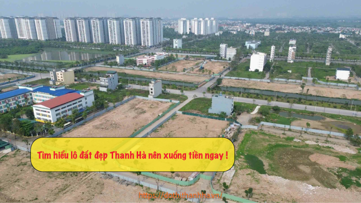 giá đất khu a thanh hà