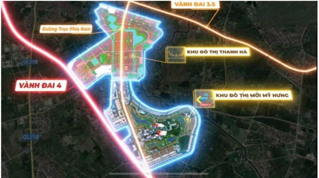 đường vành đai 4 thanh hà
