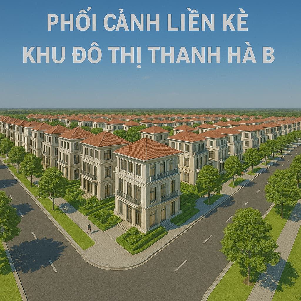 khu đô thị thanh hà b