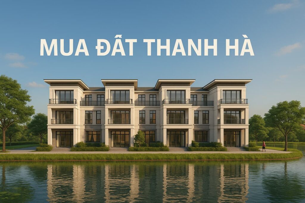 mua đất thanh hà