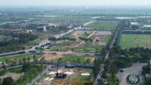 tiến độ khu a thanh hà
