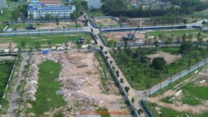 tiến độ khu b thanh hà