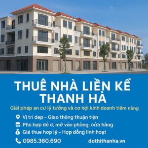 thuê nhà liền kề thanh hà