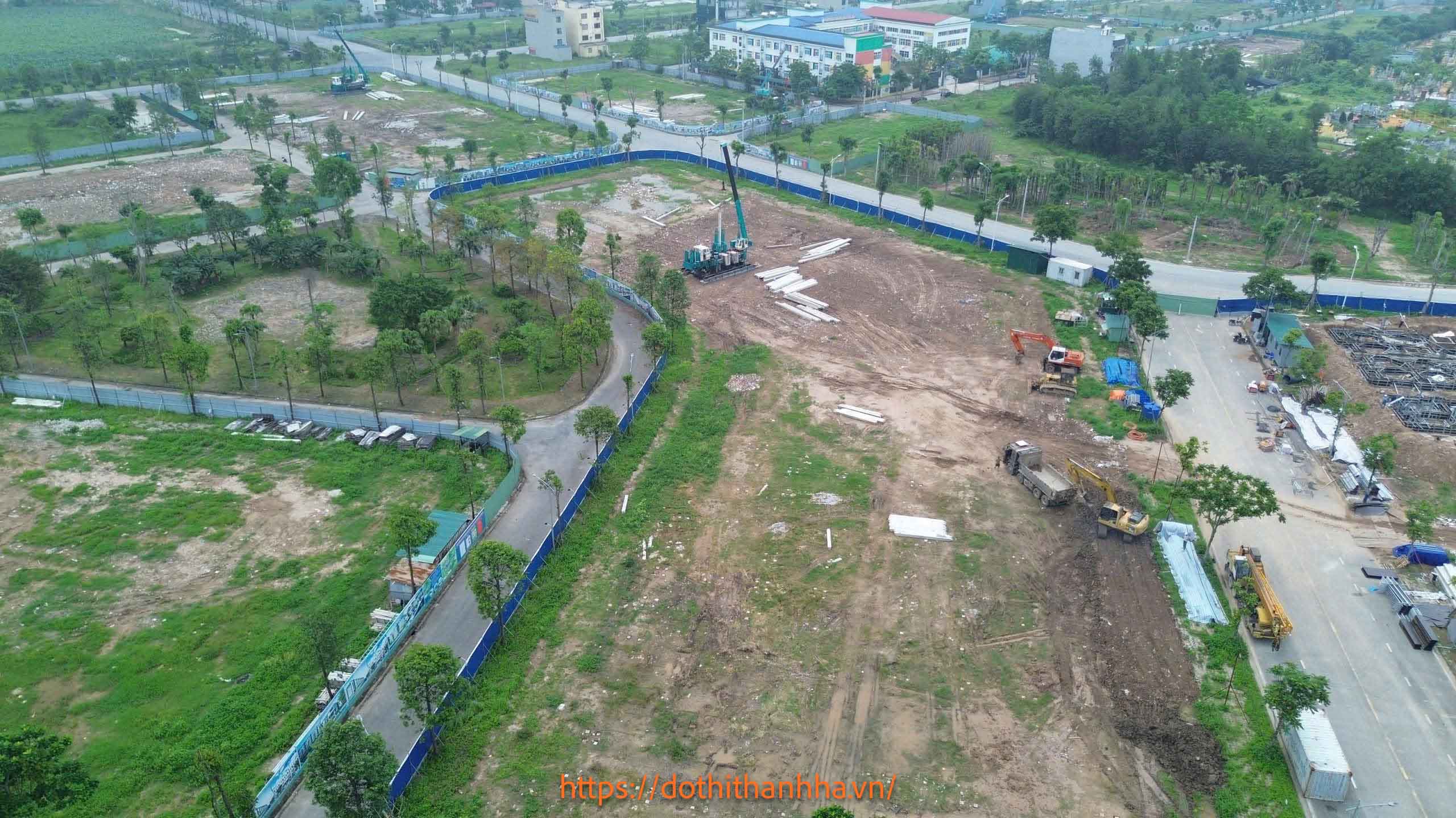 sơ đồ block chung cư thanh hà