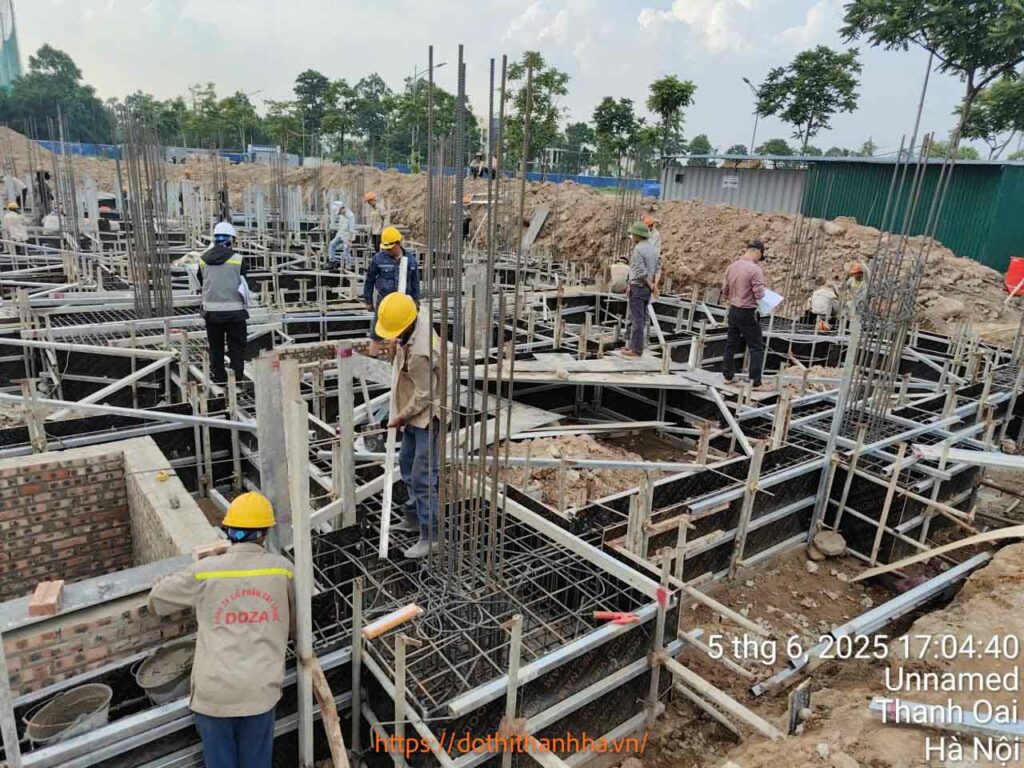 tiến độ a2 thanh hà tháng 6