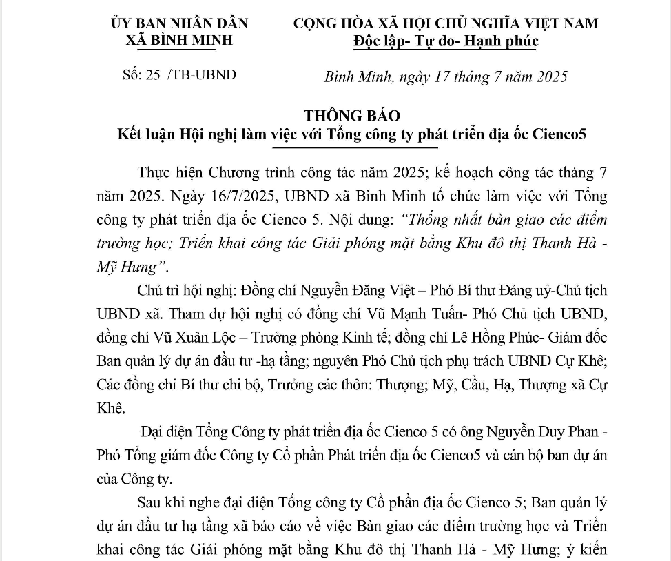 giải phóng mặt bằng