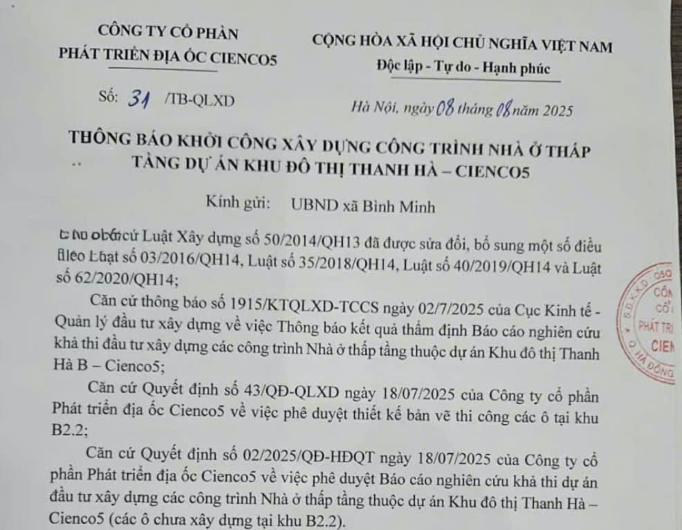 xây dựng b2.2 thanh hà