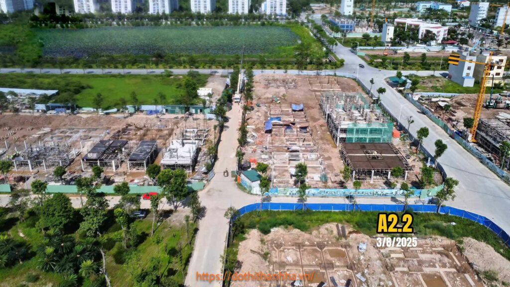 tiến độ a2 thanh hà tháng 8