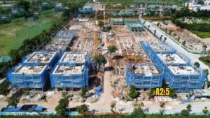 tiến độ a2 thanh hà tháng 8