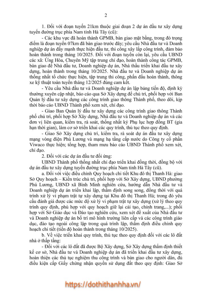 khu đô thị thanh hà