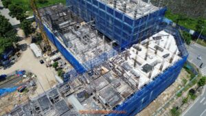 tiến độ chung cư thanh hà