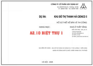 thiết kế a2.10 biệt thự 1