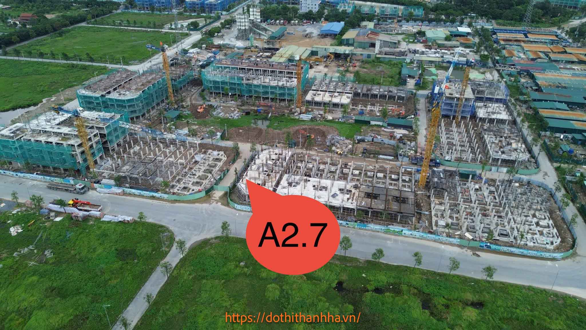tiến độ a2 thanh hà tháng 10 2025