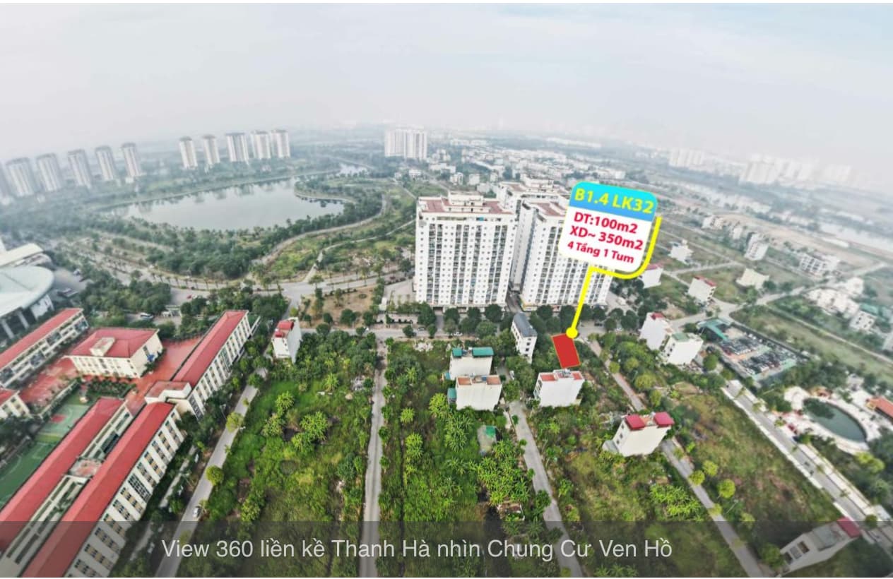 bán liền kề thanh hà b1.4 liền kề 35