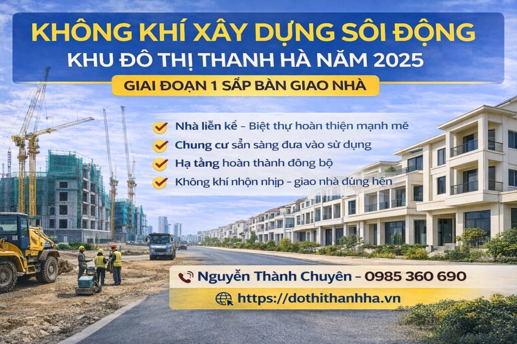 không khí xây dựng thanh hà