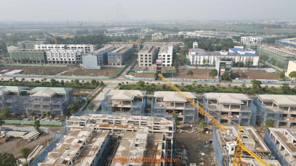 tiến độ xây dựng