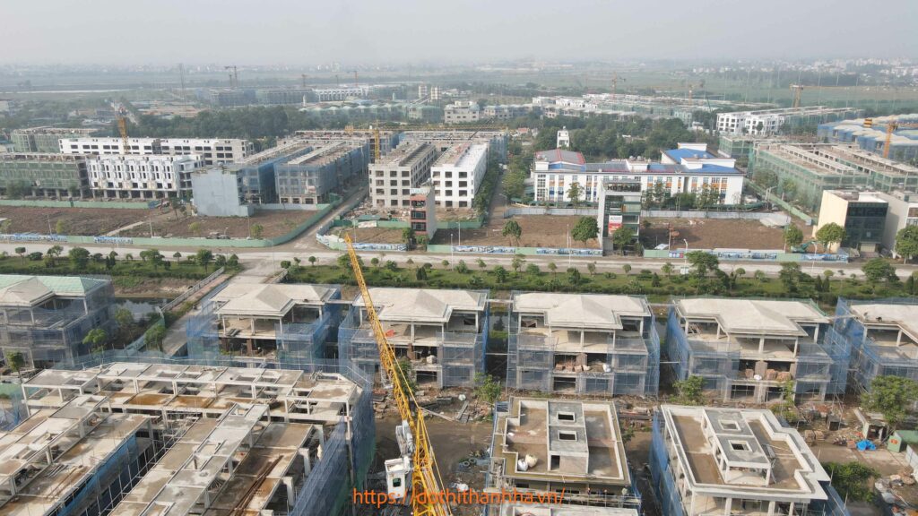 tiến độ xây dựng