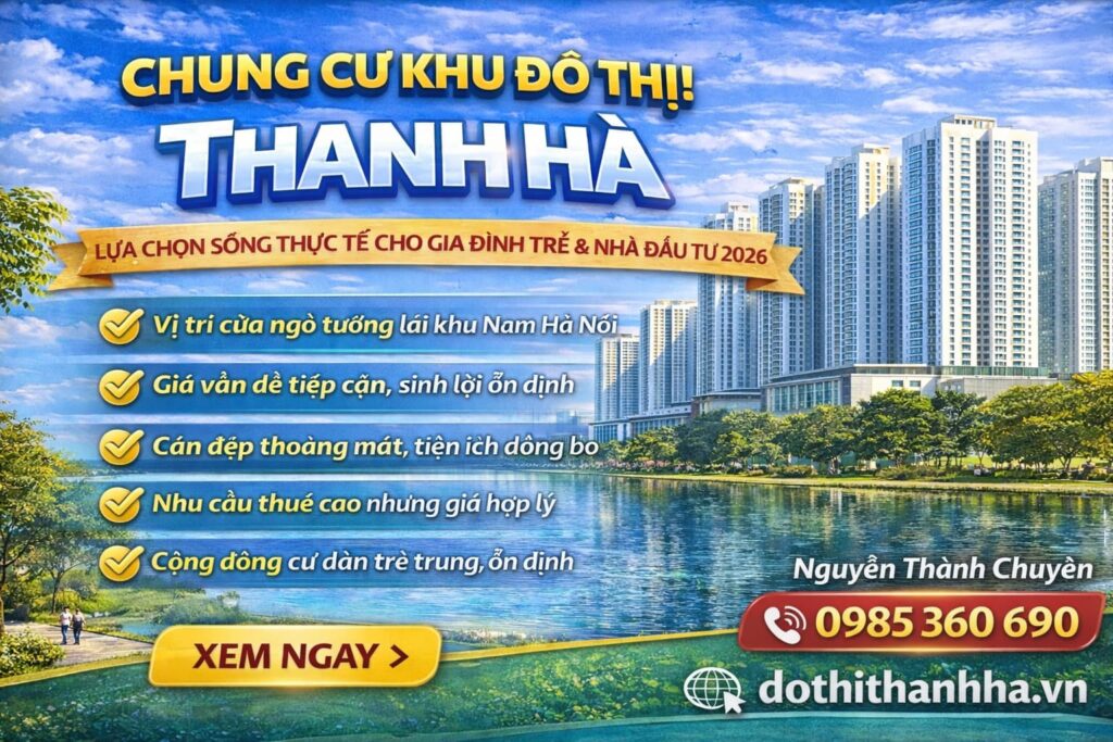 chung cư khu đô thị thanh hà