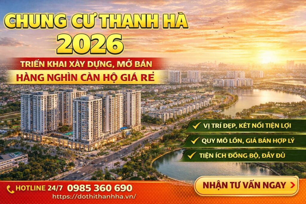 chung cư thanh hà giá rẻ