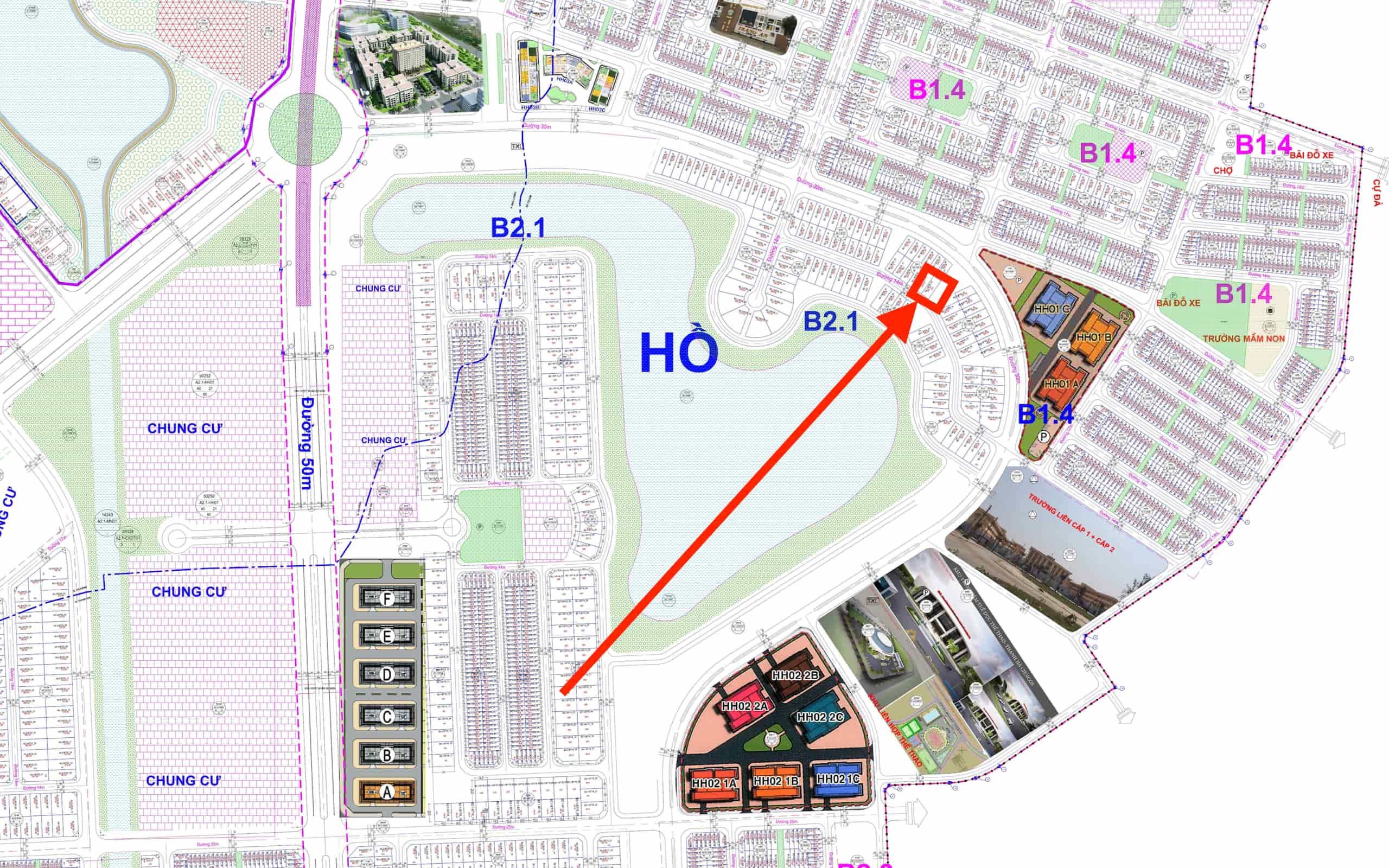 bán biệt thự thanh hà b2.1 biệt thự 5