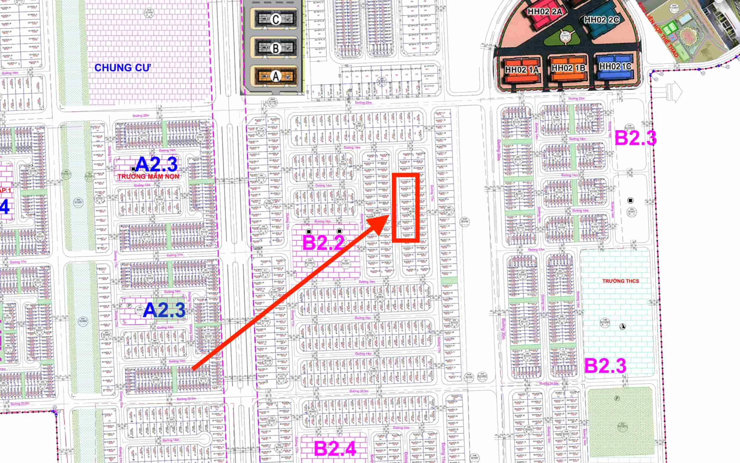 bán biệt thự thanh hà b2.2 biệt thự 6