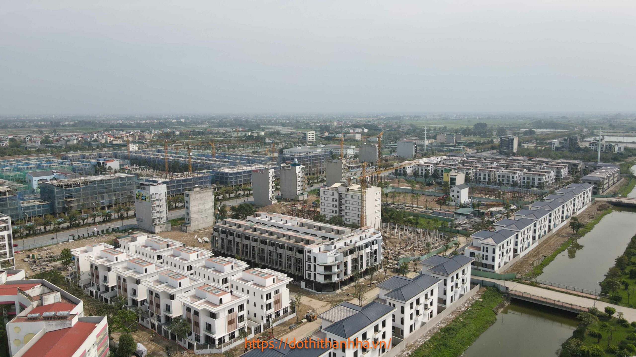 giao thông chung cư thanh hà