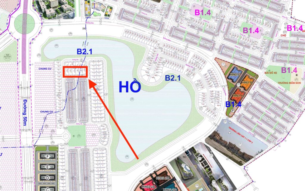 bán biệt thự thanh hà b2.1 biệt thự 12