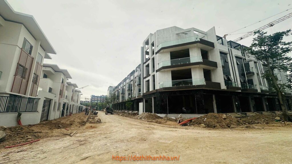 bán liền kề thanh hà a2.3 liền kề 4 lô góc