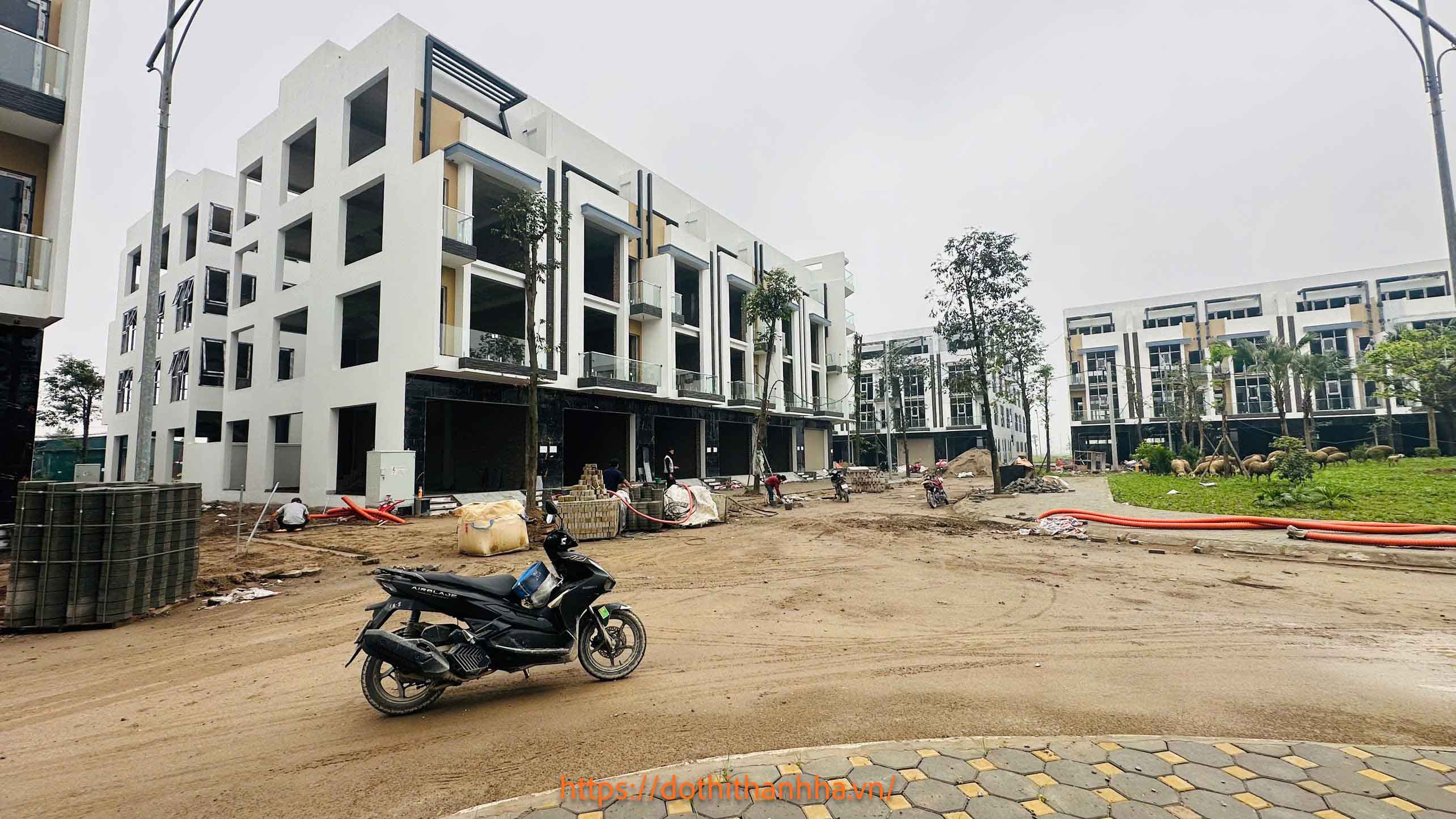 bán liền kề thanh hà a2.4 liền kề 19